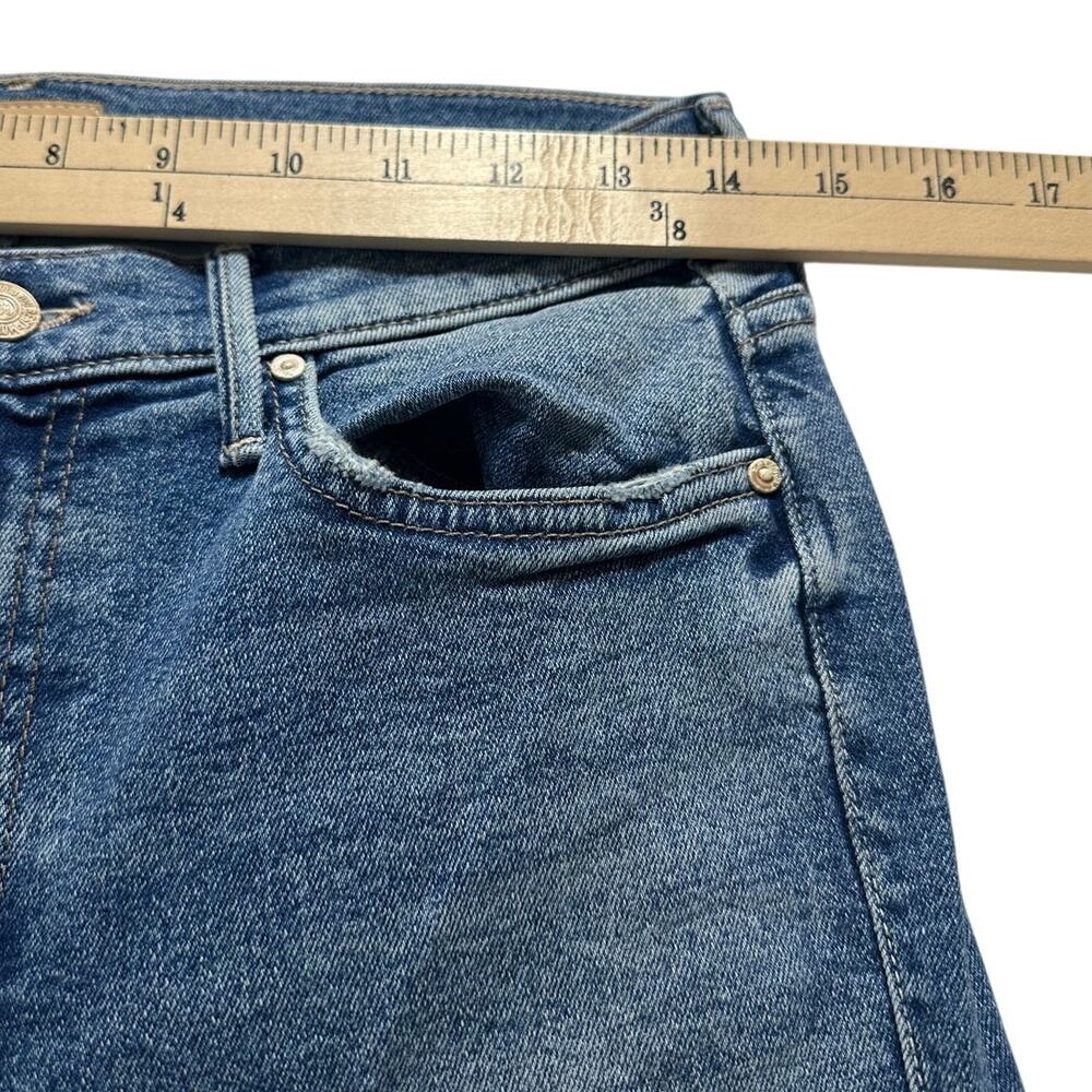 Mother The Rascal Slit Undone Hem Size 27/4 In The Love Experiment EUC - Picture 6 of 8
